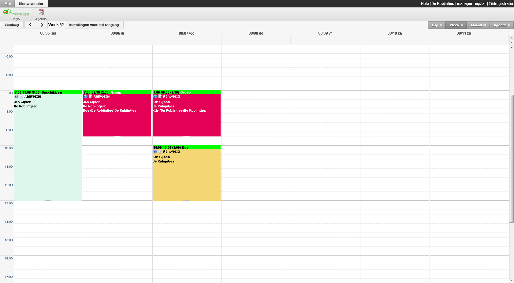 Agendapunt aanmaken
